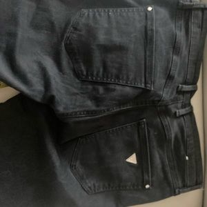 Guess skinny black pants
